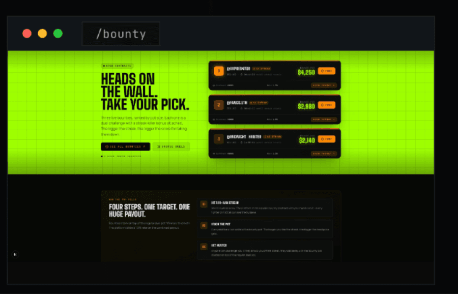 Status interface